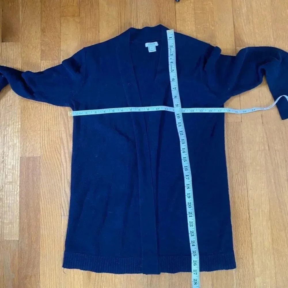 J. Crew Blue Bell Sleeve Cardigan Sweater